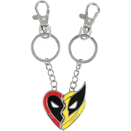 Deadpool and Wolverine Bffs Keychain