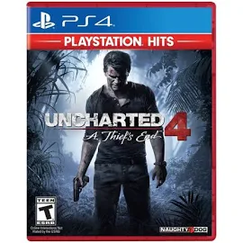 Uncharted 4: A Thief's End PS4 Hits Game