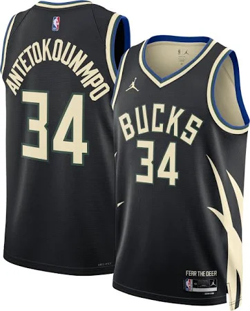 Men's Jordan 2022 Statement Edition Giannis Antetokounmpo Milwaukee Bucks Swingman Jersey