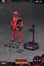 Deadpool & Wolverine Action Figure Toy Model Movable Joints Zd