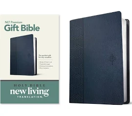 Premium Gift Bible NLT (Red Letter, Leatherlike, Blue) [Book]