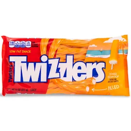 Twizzlers Twists – Orange Cream Pop Filled 11oz Bag