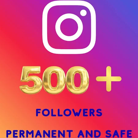 Instagram 500+ | 100% Safe | Permanent | Fast | Boost Your instagram Profile