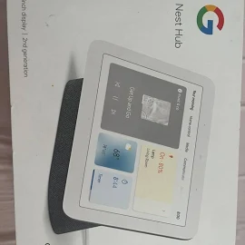 Google Home Nest Hub 2nd Generation - Electronics | Color: White