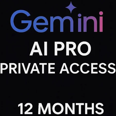 Google Gemini AI Pro + Veo3 - 12-Month Private Access | Instant Activation Premium Subscription