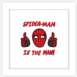 Gallery Pops Marvel Spider-Man: No Way Home - Spider-Man Is The Man Wall Art