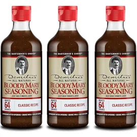 Demitri's Bloody Mary Seasoning Classic Recipe, 16-ounce Bottles (pack