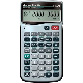 Calculated Industries Qualifier Plus IIIx Calculator 3415