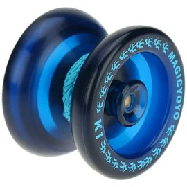 Magic Yoyo Professional Yoyo K1 Spin ABS Yoyo 8 Ball KK Bearing with Spinning String for Kids, Size: 6.35