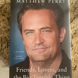 Bestseller Matthew Perry -Friends, Lovers And The Big Terrible Thing - Books | Color: Gold