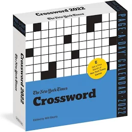 The New York Times Daily Crossword Page-A-Day Calendar for 2022