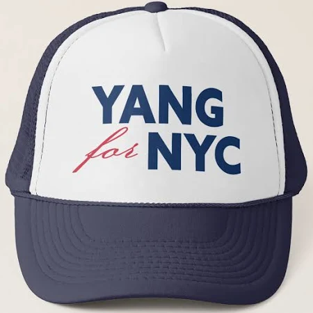 Yang for Nyc New York City Mayor Election Support Trucker Hat