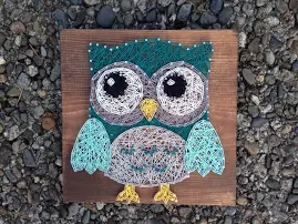MADE TO ORDER - Owl String Art