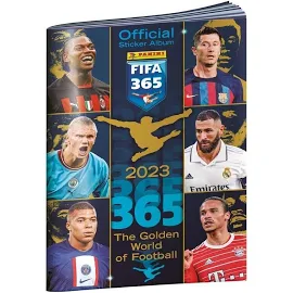 The Golden World Of Football Panini Fifa 365 2023 Sticker Album + 30