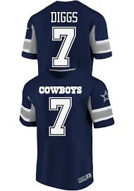 Men's Big & Tall Lightweight Team Jersey by NFL in Dallas Cowboys Diggs (Size 2XL)