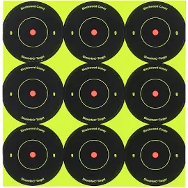 Birchwood Casey Target Shoot-N-C 2" Bullseye | 108 Targets