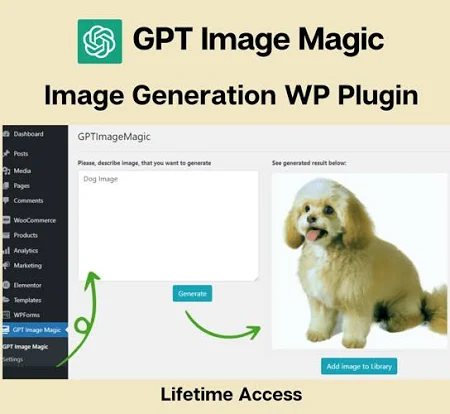 GPTImage Magic - Image Generation WP Plugin | Lifetime Access