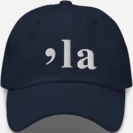 Comma La Hat, Kamala Harris Embroidered Baseball Cap, Cotton Adjustable Buckle Dad Hat, Kamala Harris 24 Hat, Harris for President Hat