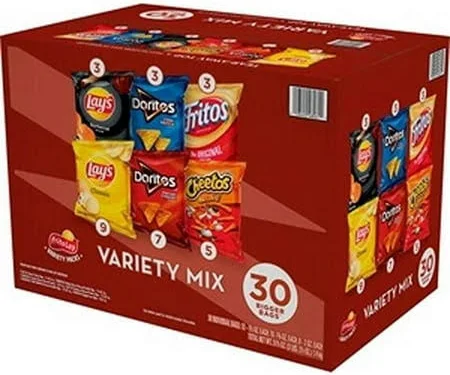 Frito Lay Classic Mix Variety Pack Snacks