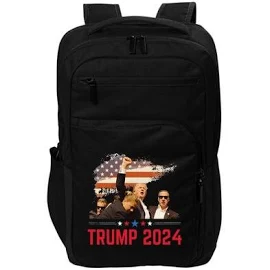 President Trump Trending Political Trump 2024 Election Gift Impact Tech Backpack