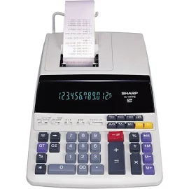 Sharp EL-1197PIII 12 Digit Commercial Printing Calculator