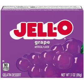 Jell-O Gelatin Dessert Grape