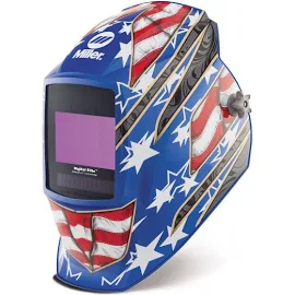 Miller Welding Helmet Digital Elite , Stars & Stripes III, Clearlight 2.0 289759