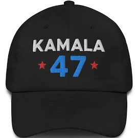 Kamala 47 Hat (Embroidered Dad Cap) Kamala Harris 47th President