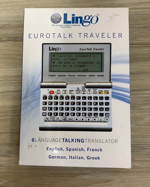 Lingo Eurotalk Traveler 6 Language Talking Translator