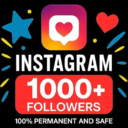 Instagram Followers 1000+ Real Followers | 100% SECURE | Fast