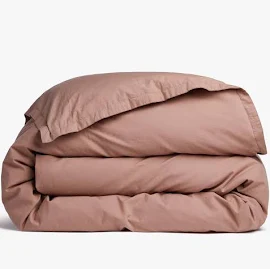 Parachute Percale Duvet Cover in Clay at Nordstrom, Size Twin