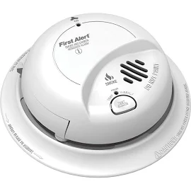 First Alert Brk SC-9120B Hardwired Smoke and Carbon Monoxide Alarm with Battery