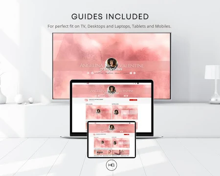 Youtube Channel Kit | Youtube Banner, Intro, Outro, Video Overlay, Thumbnails | Professional Youtube Branding Kit Editable Canva Templates