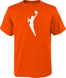 Outerstuff WNBA Youth Primary Logo Orange T-Shirt, Large