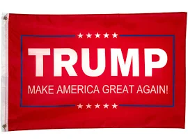 Great Choice Products 12x18 Donald Trump 2024 President Make America Great Again Maga Boat Small 100D