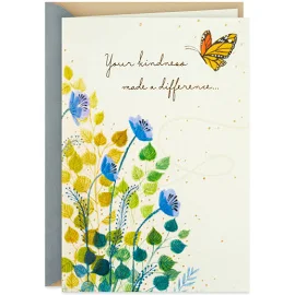 Hallmark Thank You Card, Your Kindness Made A Difference Thank-You Card