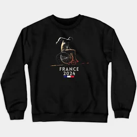 Pattyld Paris 2024, Olympics 2024, Paralympics Crewneck Sweatshirt