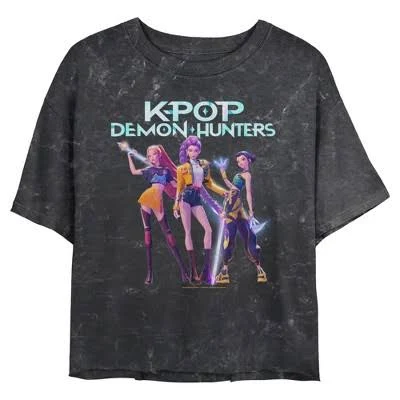 Kpop Demon Hunters Huntrix Hero Group Graphic T-Shirt