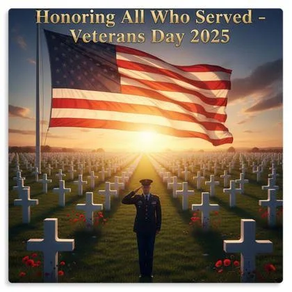 Veterans Day 2025 Tribute Poster