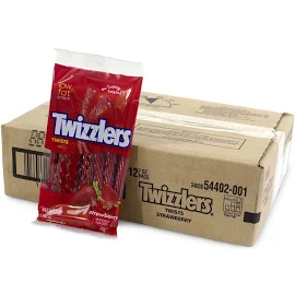 Twizzlers Strawberry Twists - 7oz - 12ct