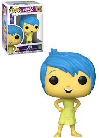 Funko POP! Disney: Inside Out 2 - Joy | Disney Funko | Adult | Unisex | Blue/Yellow | One-Size | Funko POP Vinyl