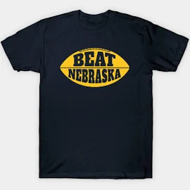 Beat Nebraska || Vintage Michigan Football Gameday T-Shirt | Michigan-football