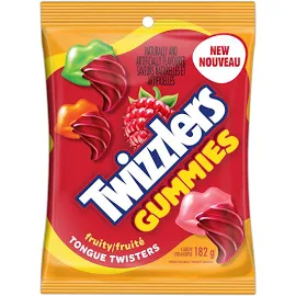 Twizzlers Fruity Tongue Twisters Gummies Canada