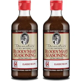 Demitri's Classic Bloody Mary Seasoning Mix, 16 0z Bottles (pack Of 2)