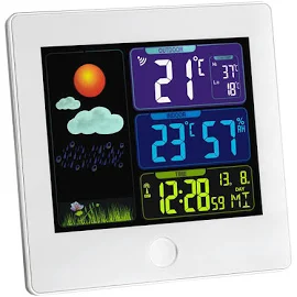 TFA Dostmann 35.1133.02 Weather Station Display White