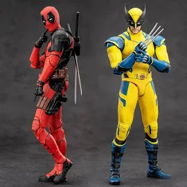 Original Marvel Legends Deadpool Wolverine Action Figure Model Deadpool 3 Serise Zd Toys Anime