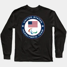 Lucien Sapiabt U.S.A. Paralympic Logo Long Sleeve T-Shirt