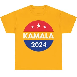 Printify Stars Kamala 2024 - Shirt Gold / 5XL