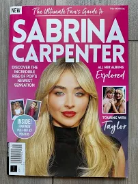 2024 Sabrina Carpenter Ultimate Fan's Guide 4 Posters Magazine Special