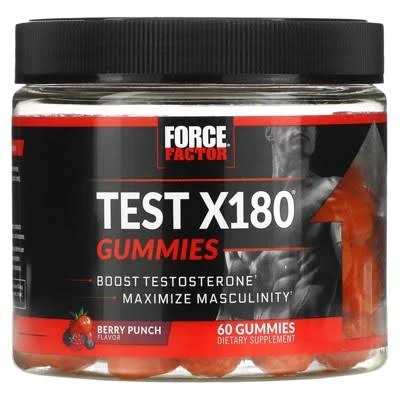 Force Factor Test X180 Berry Punch 60 Count